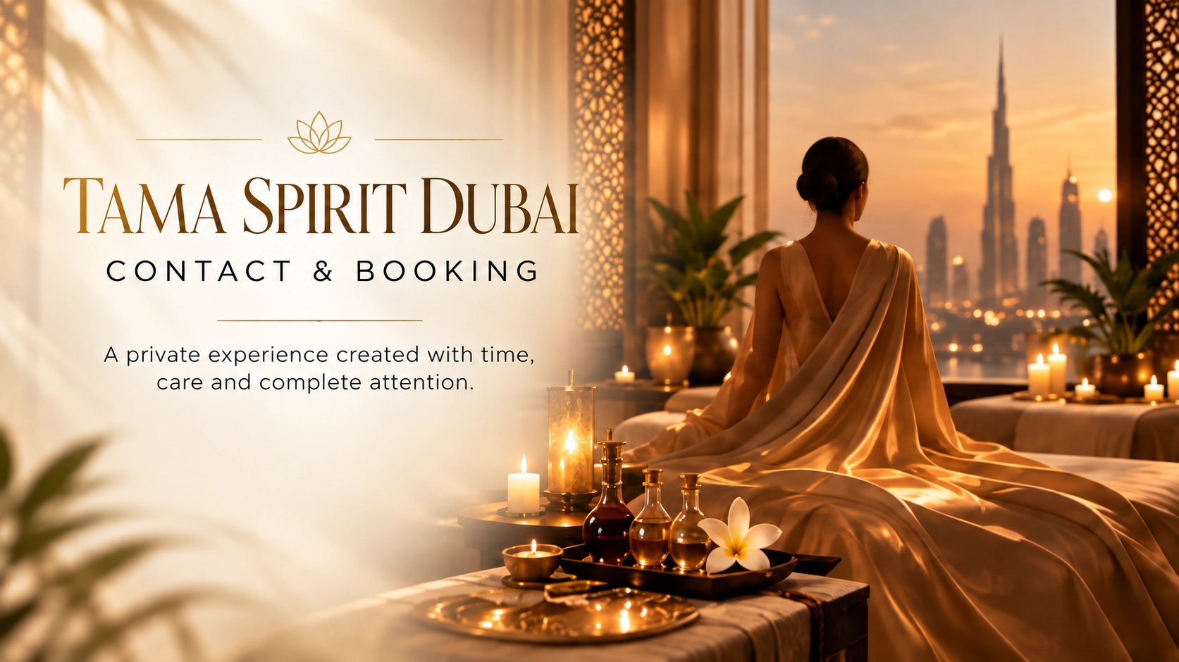 TaMa Spirit Dubai – private tantric relaxation